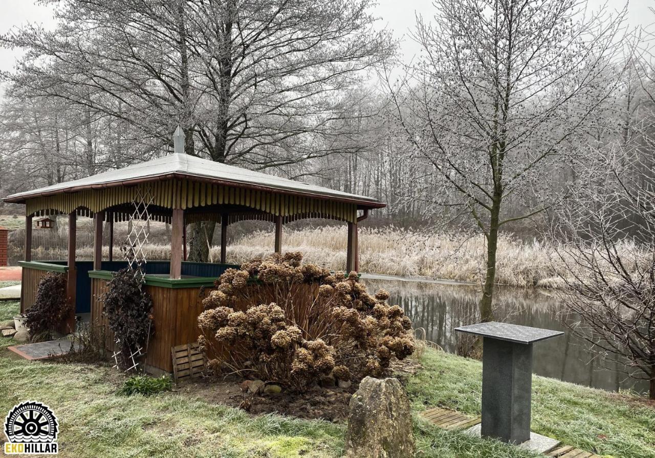Mlyn Wodny Eko Hillar Villa Rybno  Buitenkant foto